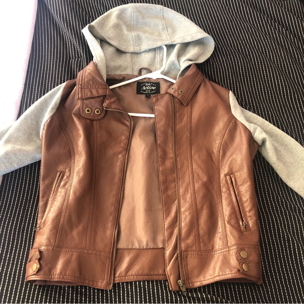 Brown Leather Jacket